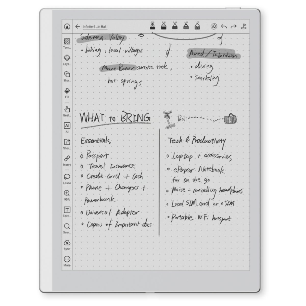 Liseuse eBook Go 10.3 2e gen couleur unique, BOOX