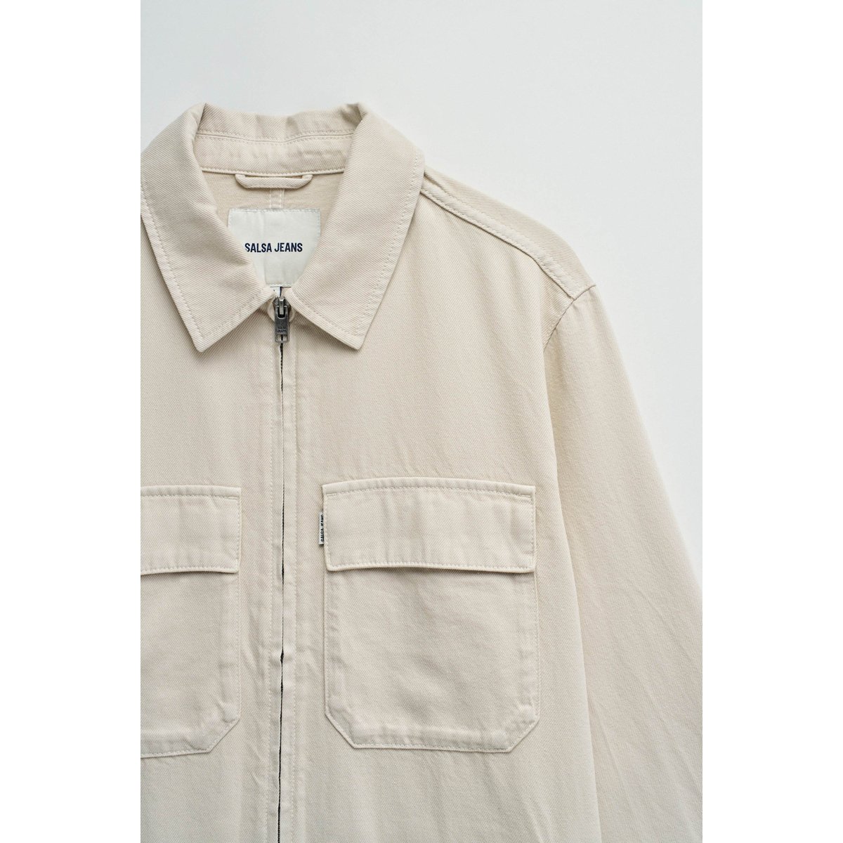 CHEMISE EN DENIM LÉGER beige, SALSA JEANS