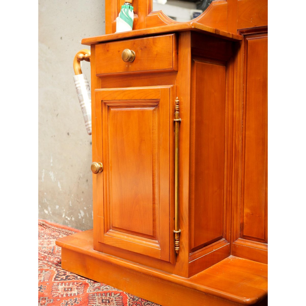 Grand vestiaire en bois Max N°355 - Bon état bois clair, DEBONGOUT