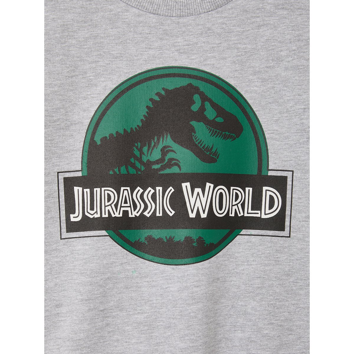 Sweat Jurassic World gris chiné, VERTBAUDET