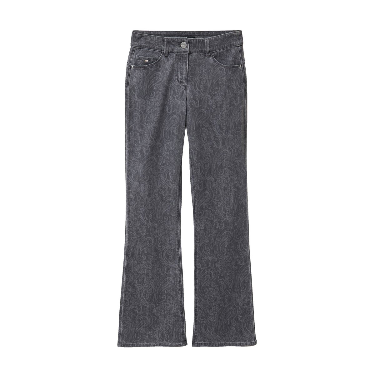 Jean bootcut longueur standard denim gris, BREAL