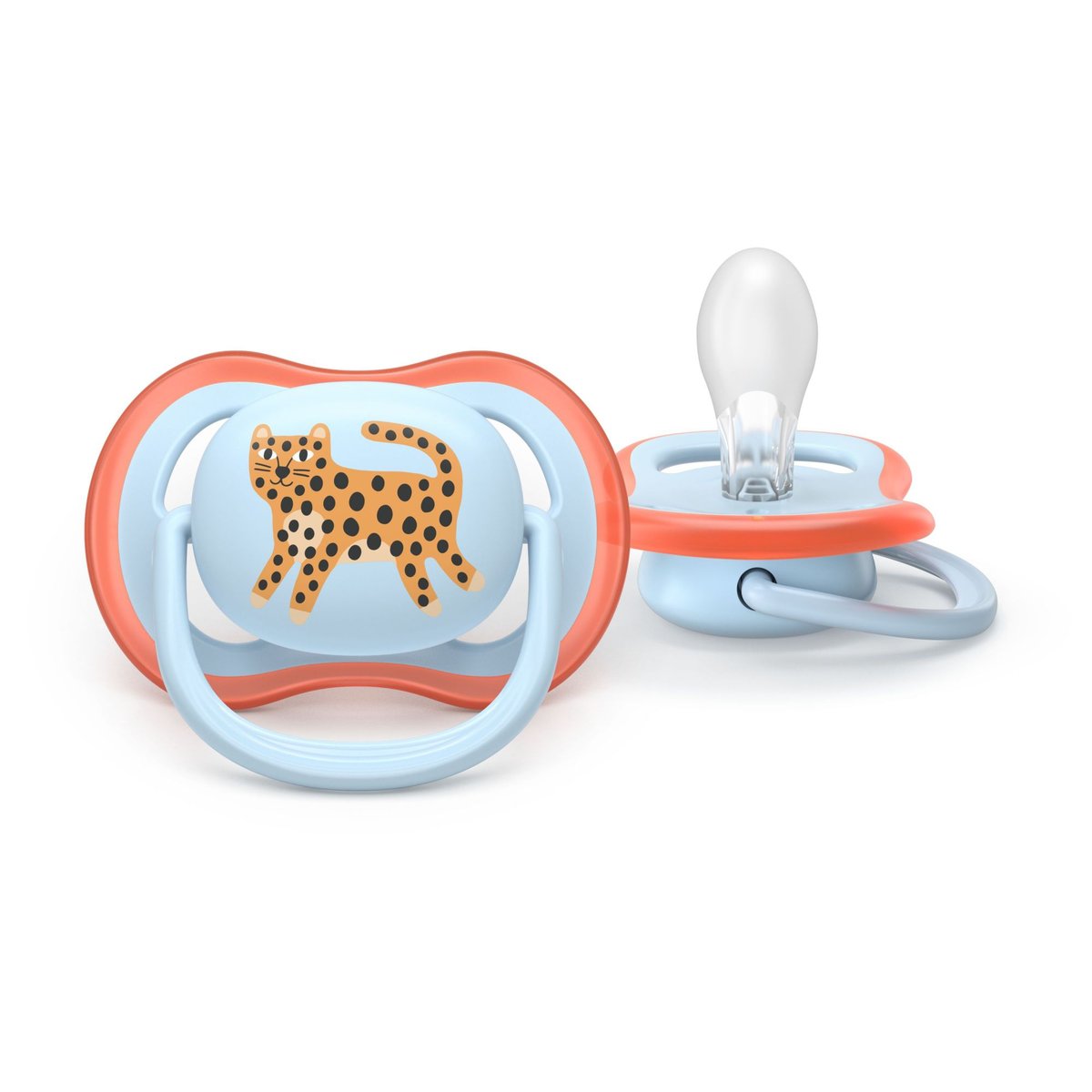 Lot de 2 sucettes Ultra transparent, PHILIPS AVENT