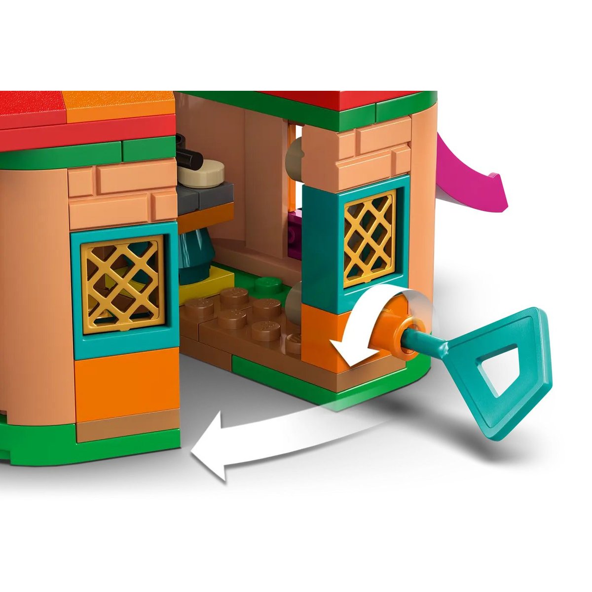 LEGO Disney - Maison d'Encanto Miniature - 43261 : Un Univers Magique à Construire couleur unique, LEGO