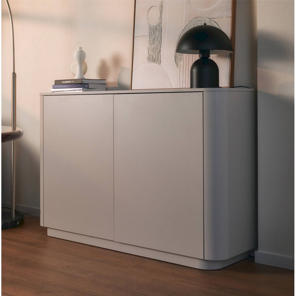 Buffet bas contemporain collection LUVIO cachemire, RECOLLECTION