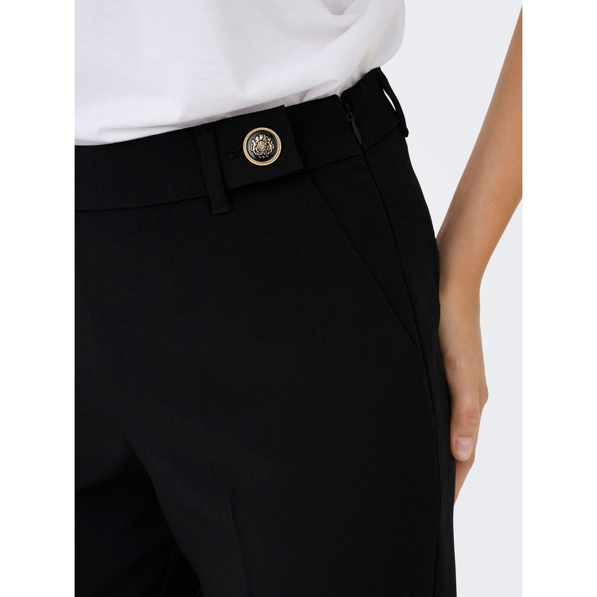 Pantalon De Tailleur noire - black, ONLY