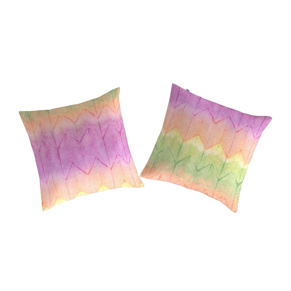 2 Taies d'oreiller en coton MIKA A multicolore, NAF NAF HOME