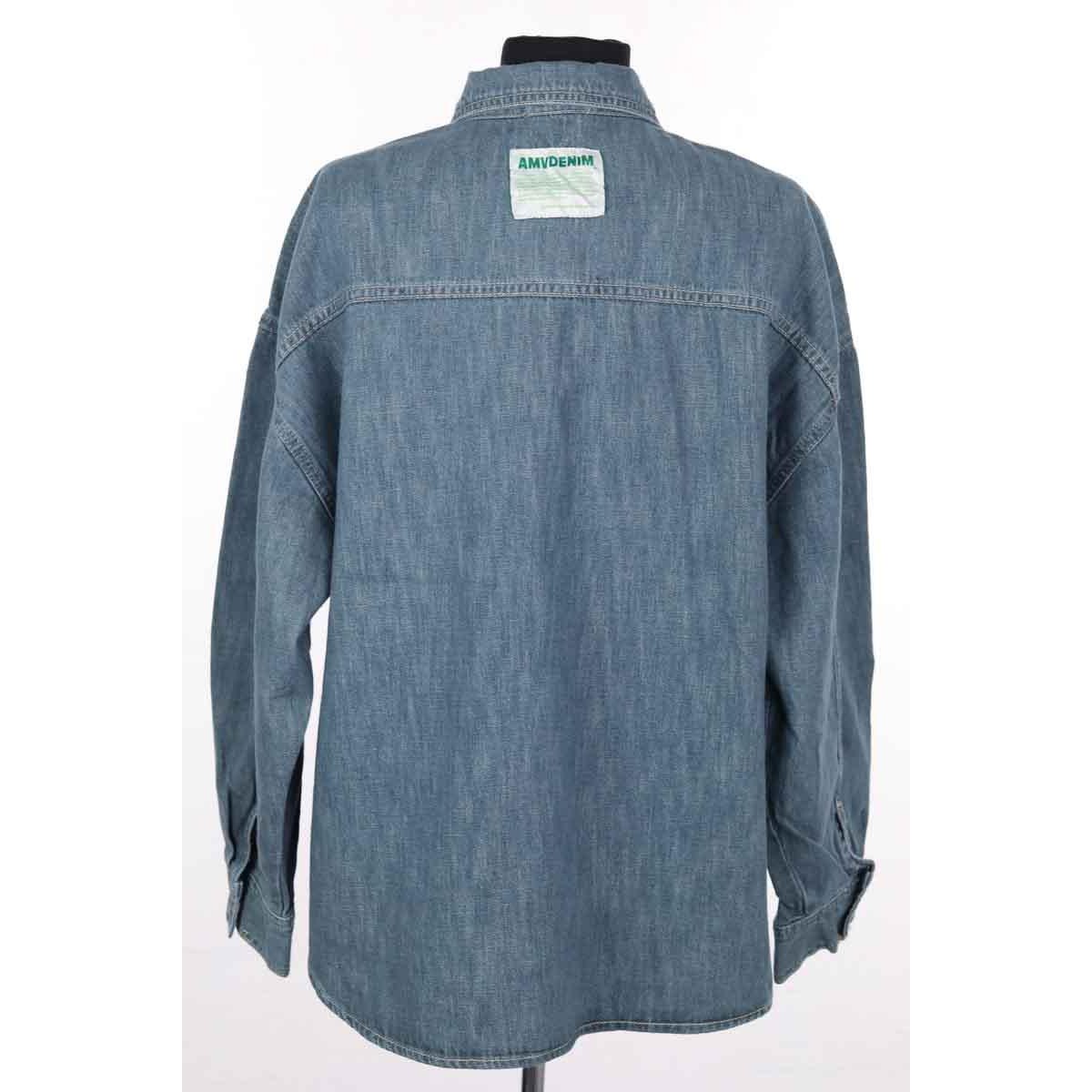 Chemise - Très Bon État bleu, AMERICAN VINTAGE