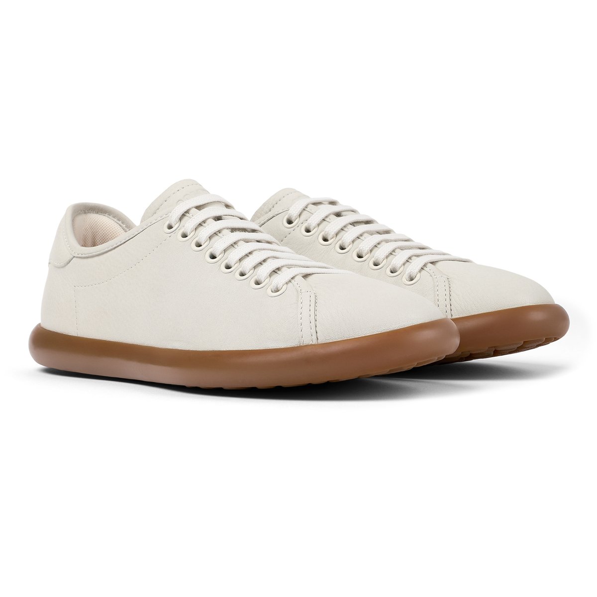 Baskets Pelotas Soller blanc naturel, CAMPER