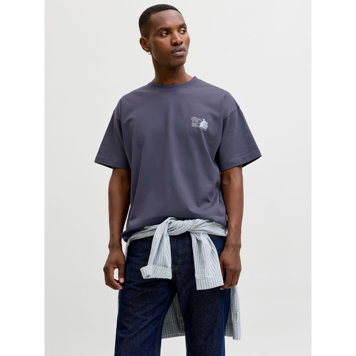 T-Shirt odyssey gray, JACK & JONES