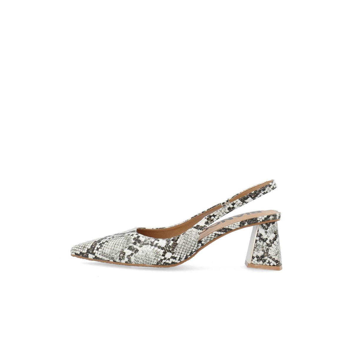 Chaussures À Bride Arrière blanc - whitesnake, BIANCO