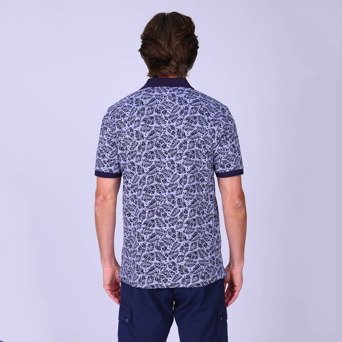 Polo Gustav bleu marine, MISE AU GREEN