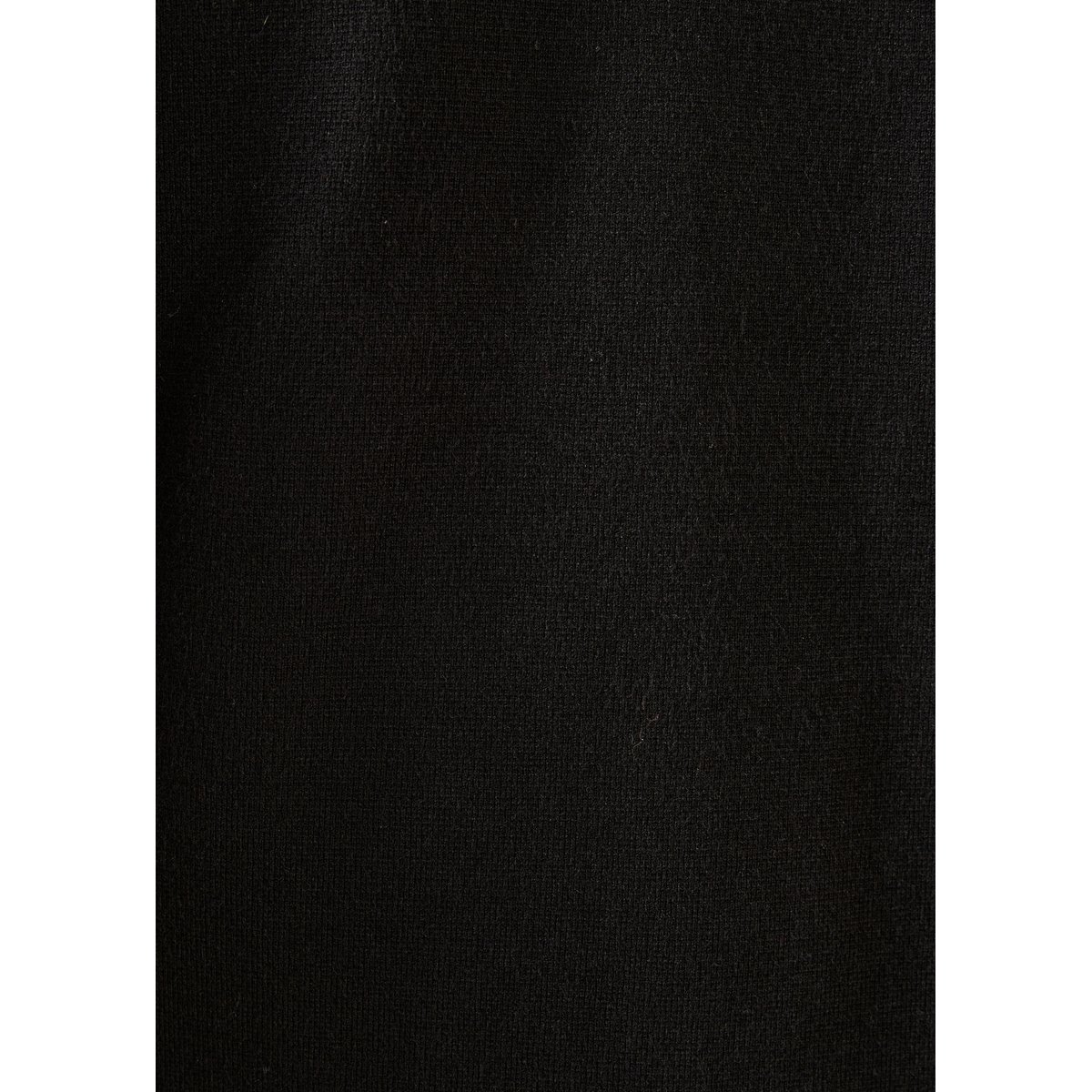 Gilet court et ample manches longues en milano noir/kaki, LA FEE MARABOUTEE