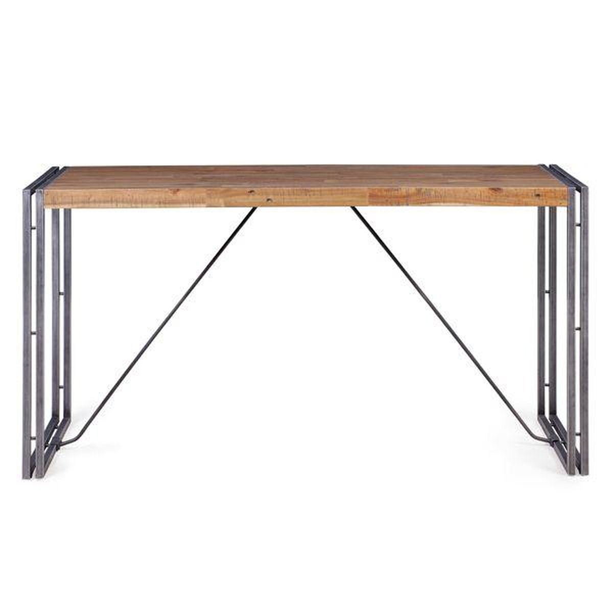Table repas 140 cm naturel foncé, ZAGO