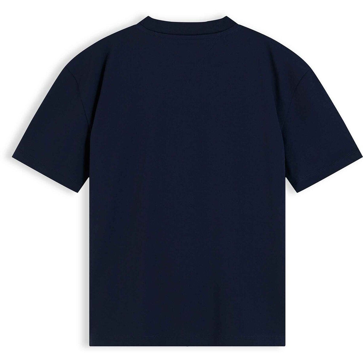 T-shirt maniche corte, logo ricamato blu marino, TOMMY HILFIGER