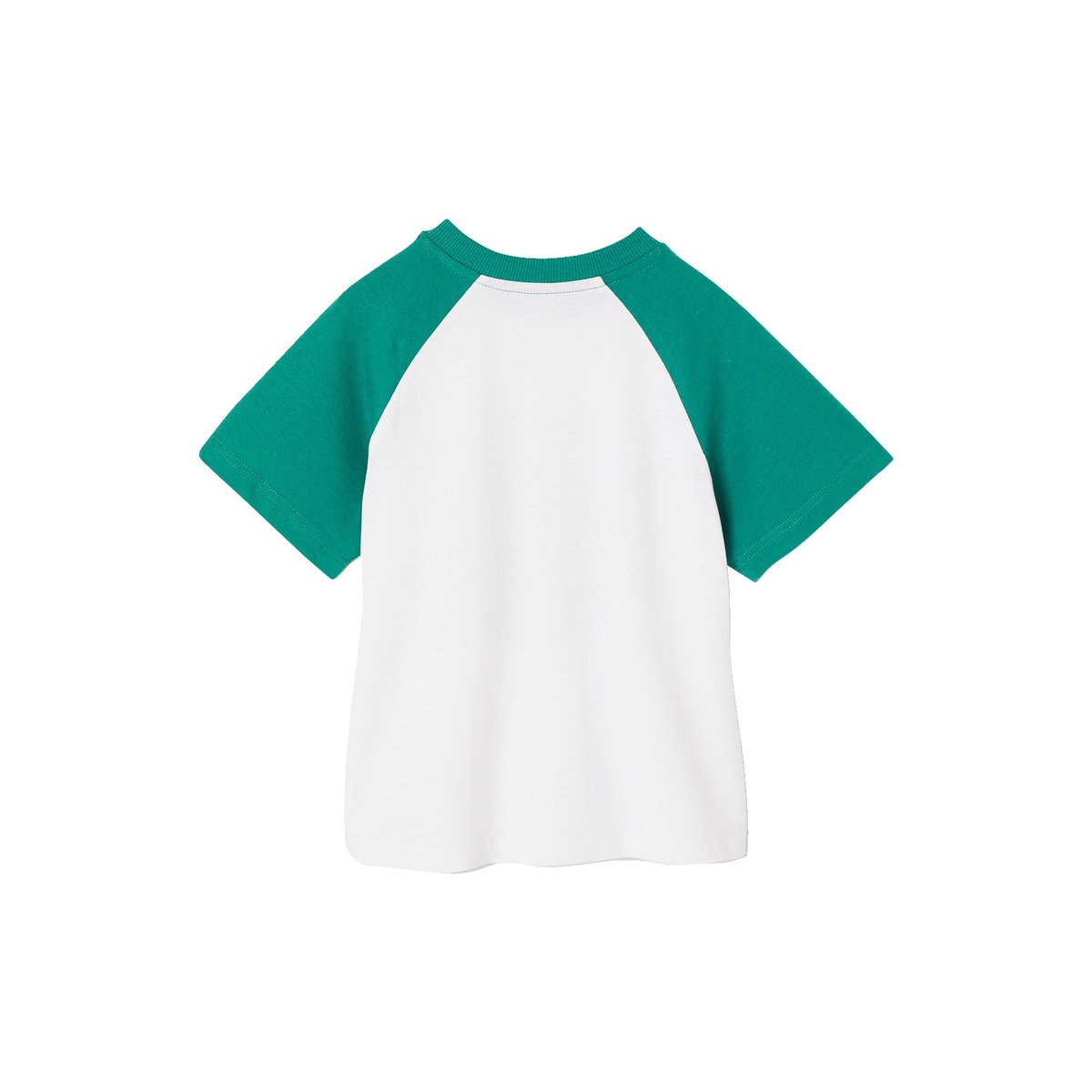 T-shirt manches raglan vert, VERTBAUDET