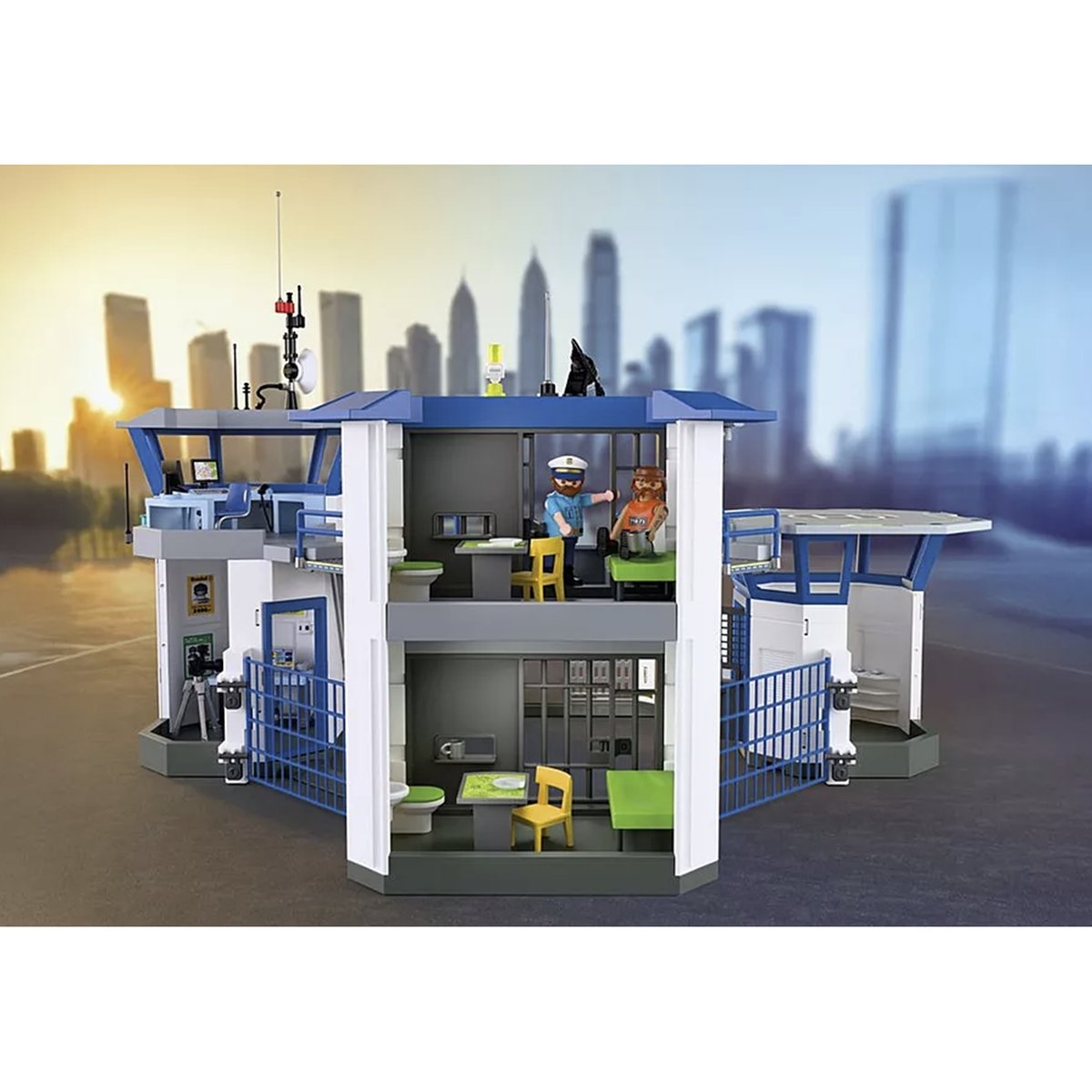 City Action Centre de commandement de la police multicolore, PLAYMOBIL