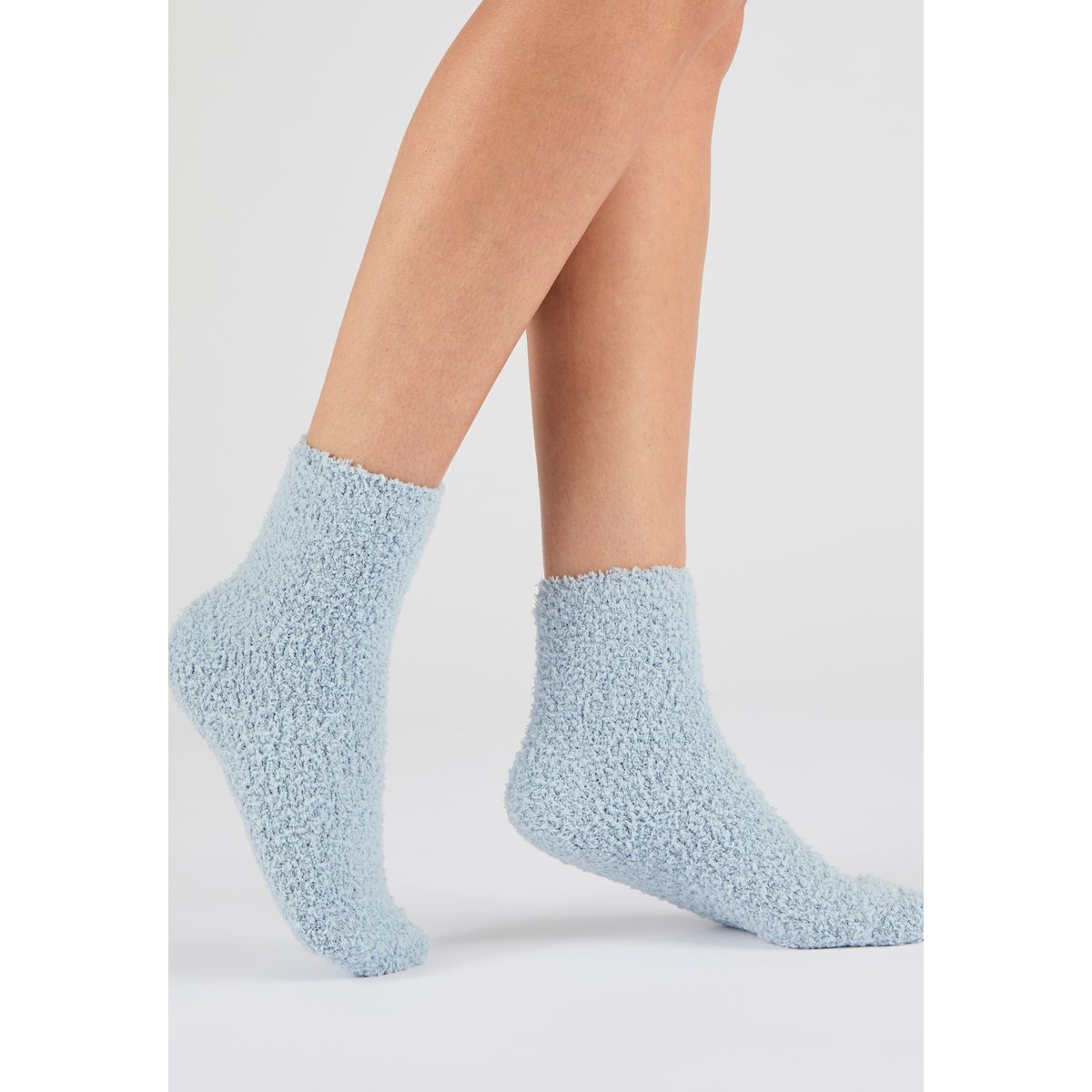 Chaussettes de lit thermolactyl bleu ciel, DAMART