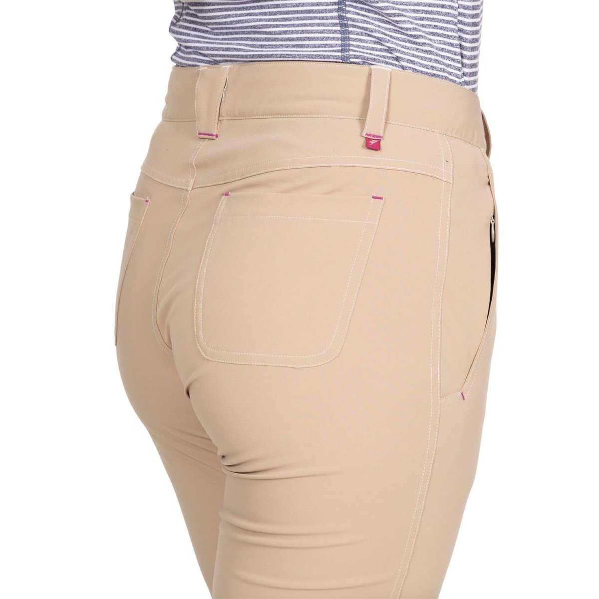 Pantalon de marche uni 2-en-1 à taille ajustable EADIE beige, TRESPASS