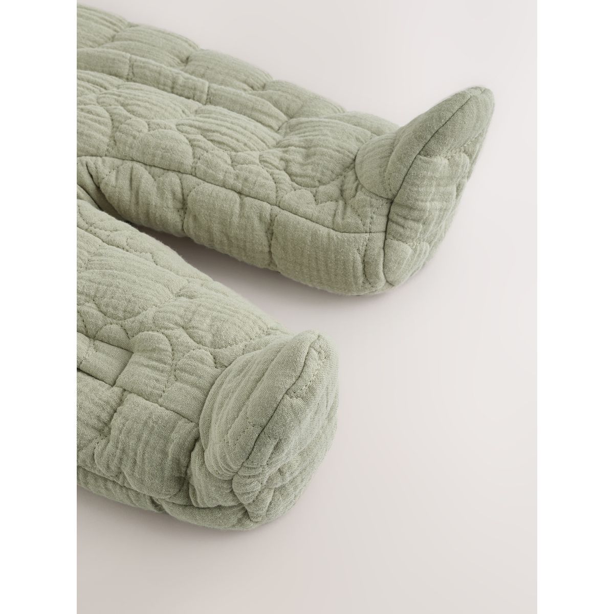 Combinaison bébé matelassée avec visage ours vert, NEXT