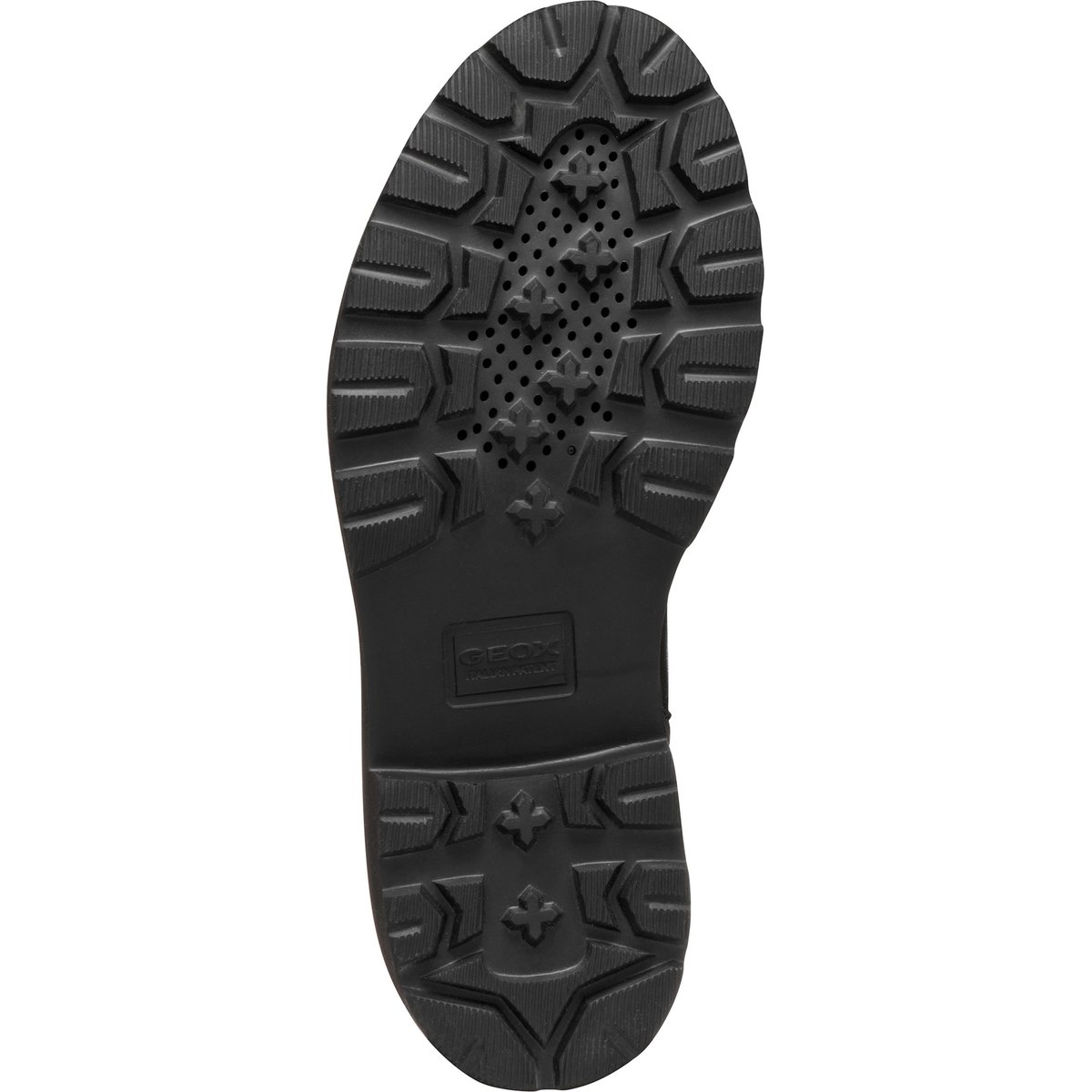 Bottines lacées en cuir, NORIZE noir, GEOX