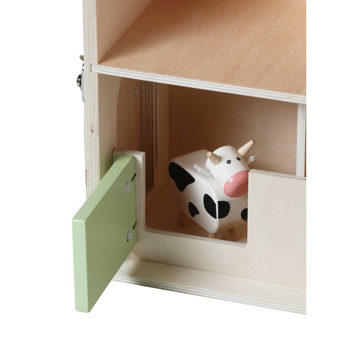 Ferme avec accessoires en bois FSC® rouge, VERTBAUDET