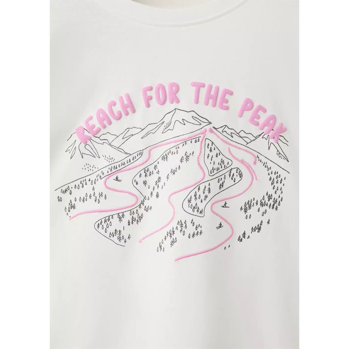 T-shirt 100 % coton imprimé blanc cassé, MANGO KIDS