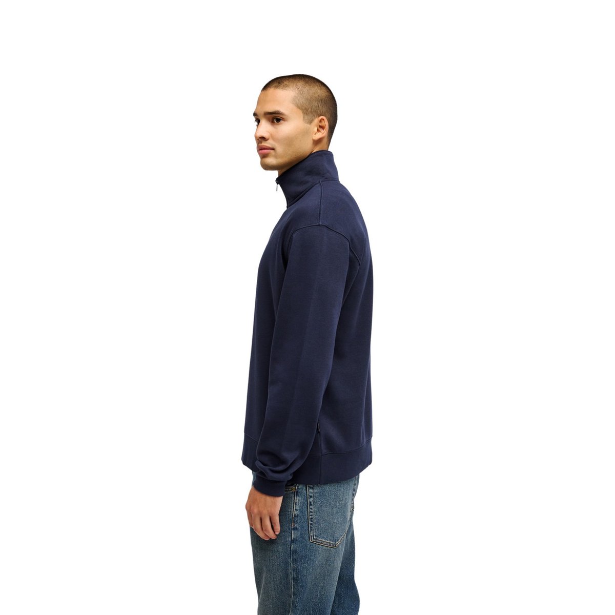Pull demi-zip SALT WATER 1/4 bleu dark navy, QUIKSILVER