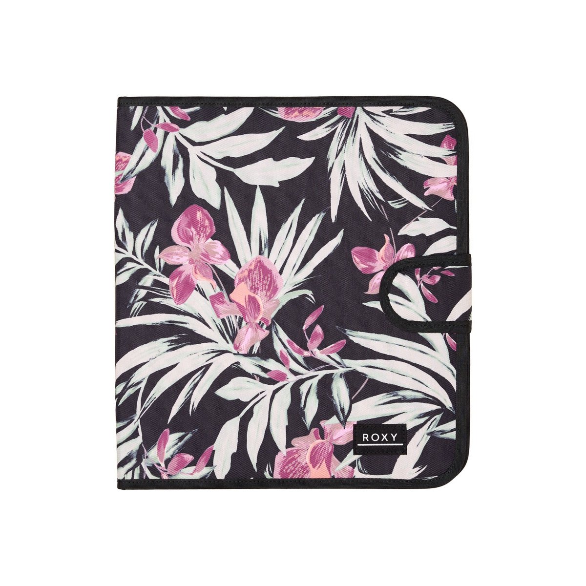 Classeur à quatre anneaux WHAT A DAY. noir anthracite wind swept floral, ROXY