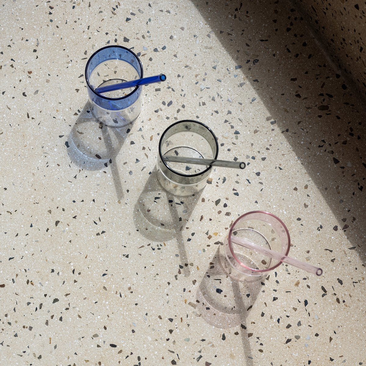 Lot de 2 Verre À Boire CRUSE gris, transparant, ONA
