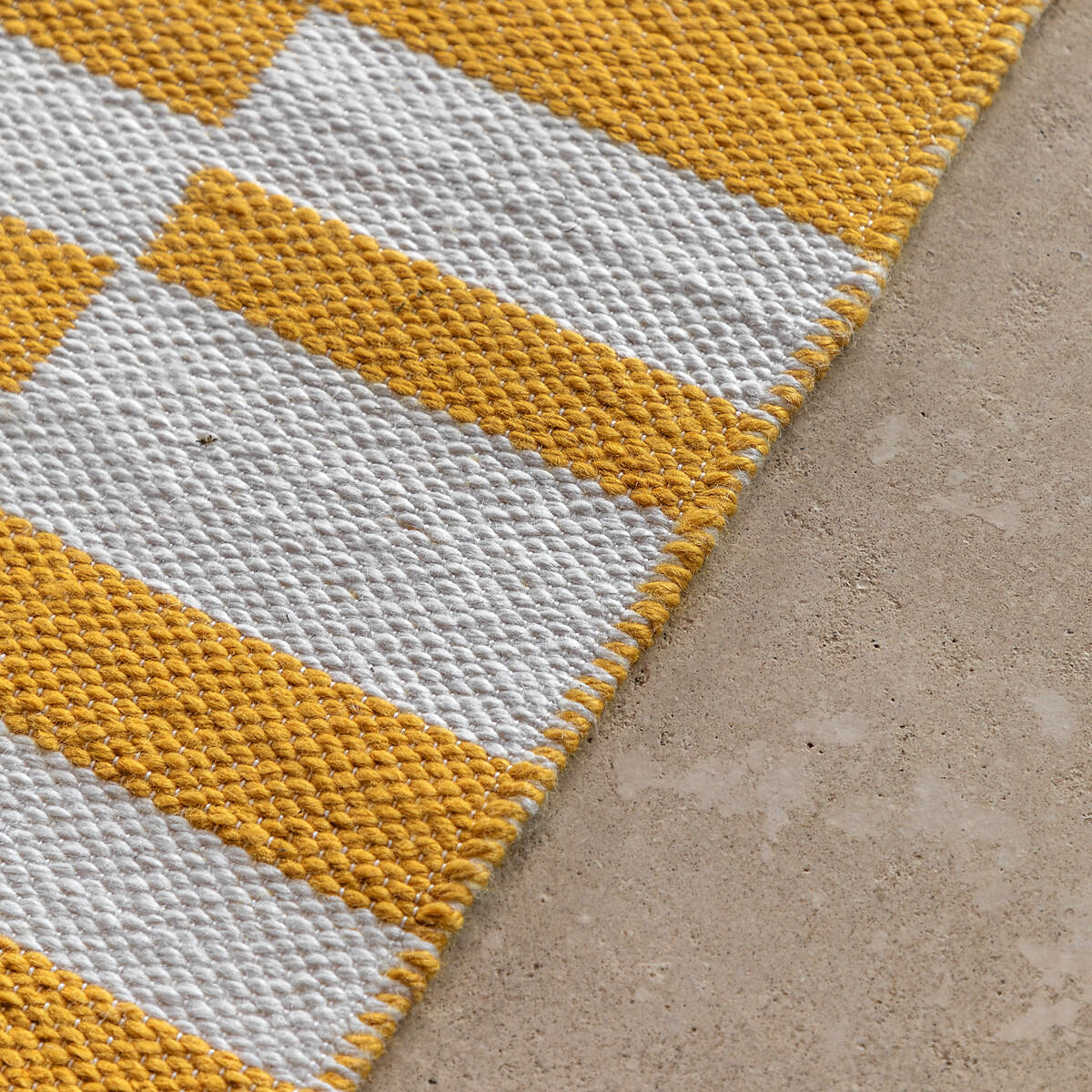 Kinston Jackard Rug yellow, ÉDITÉ