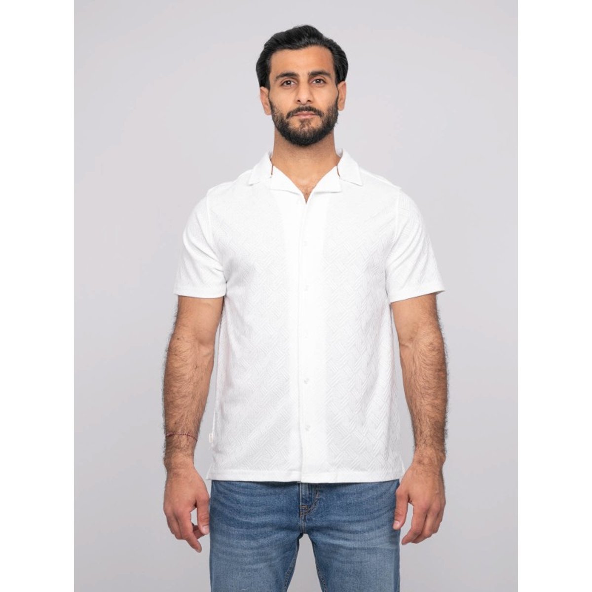 Chemise Manches Courtes Dropoleon ecru, RITCHIE