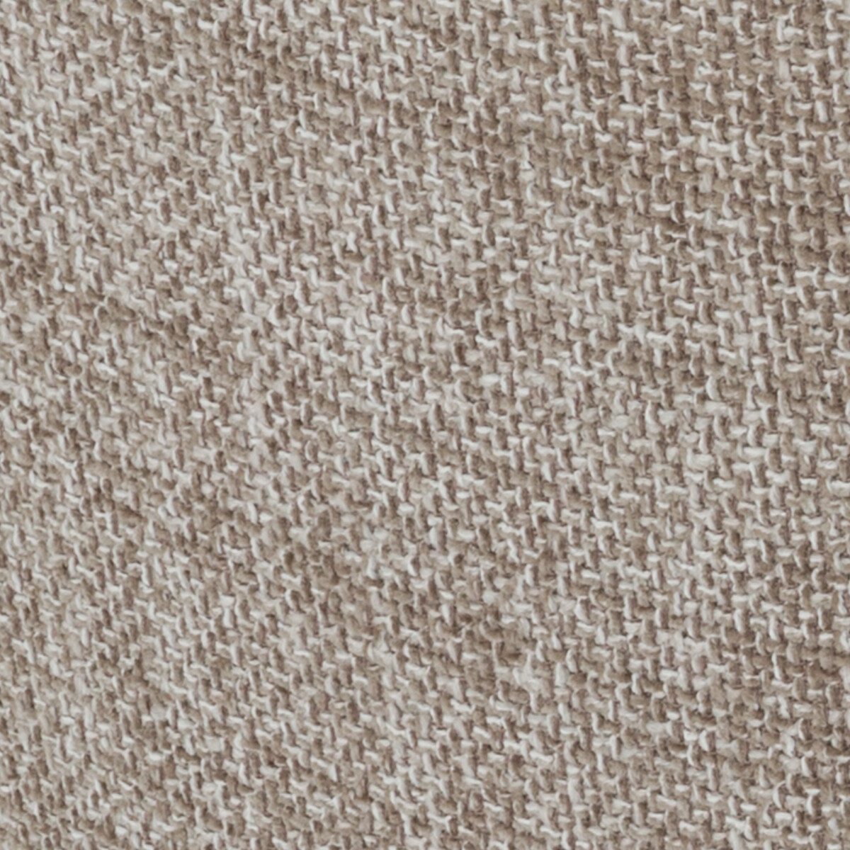 Fauteuil en tissu chiné et chêne massif, JABOTE marron glacé, AM.PM