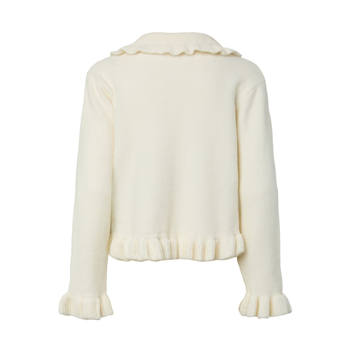 Cardigan En Maille blanc - pristine1, YAS