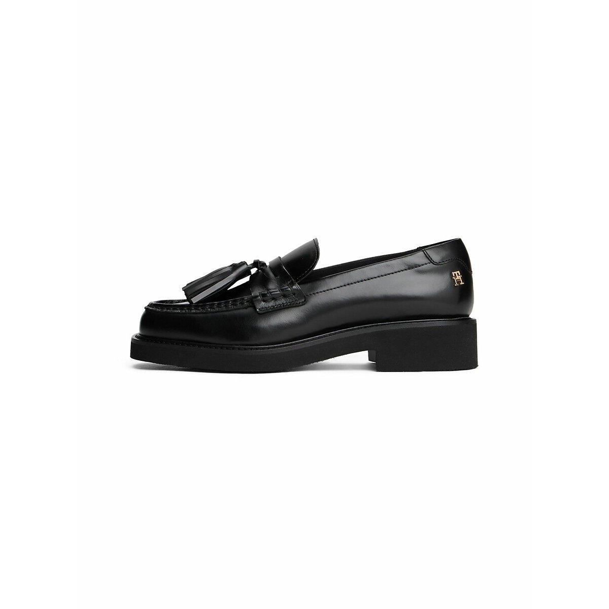 Leather Loafers with Tassels 90006527, TOMMY HILFIGER