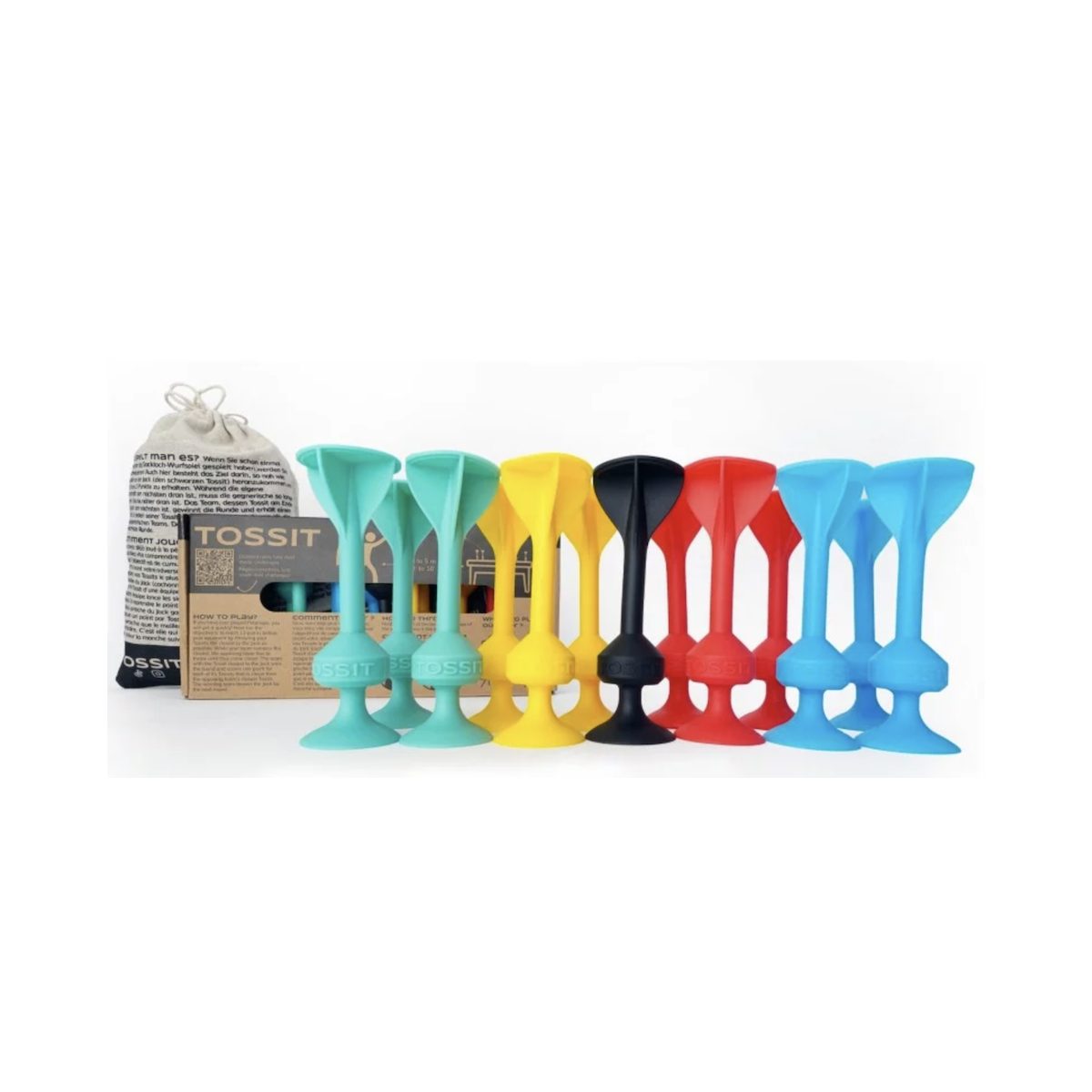 Tossit the ultimate dart game - Family pack multicolore, GIGAMIC