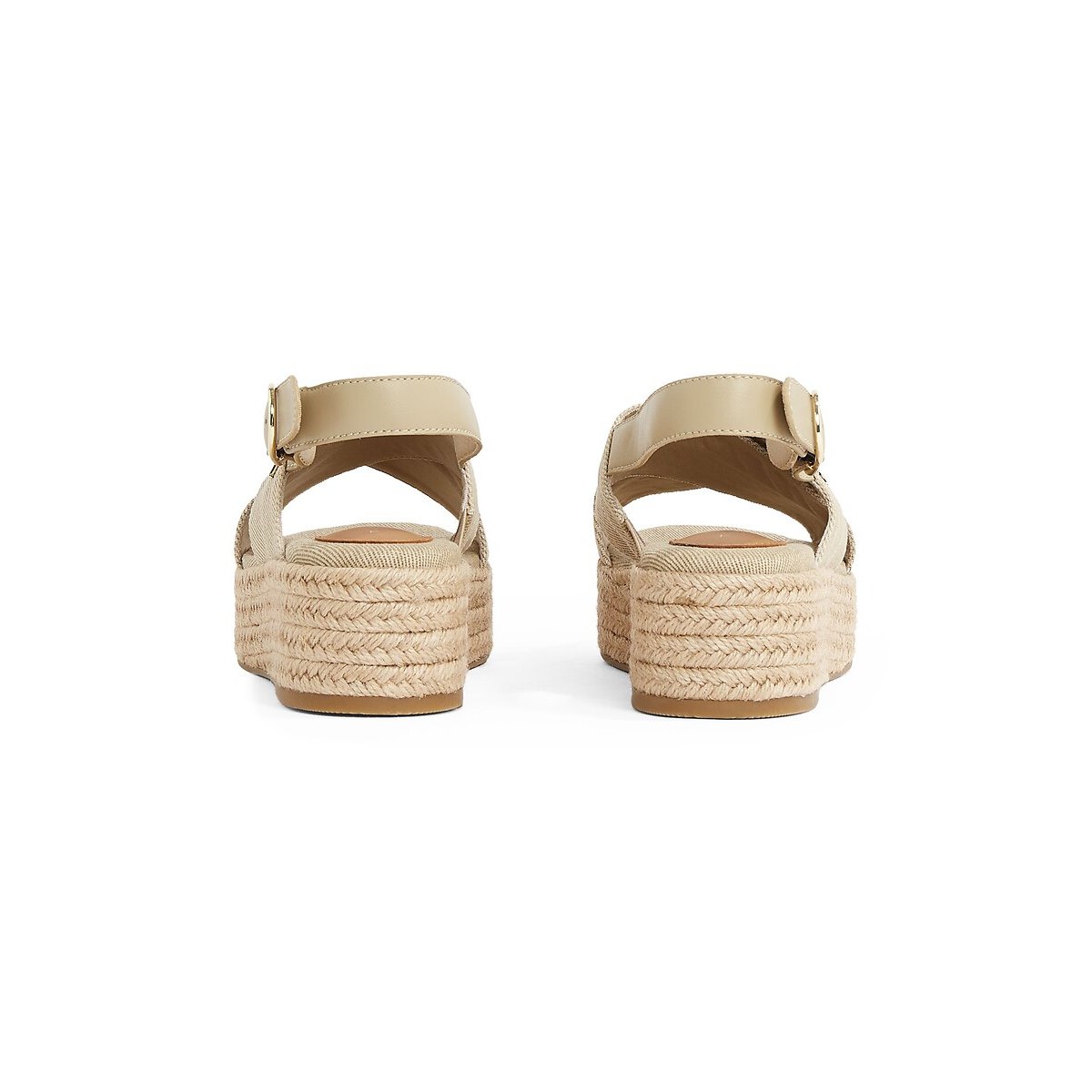 Sandali con platform beige, TOMMY HILFIGER
