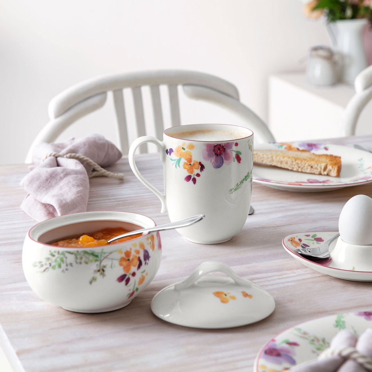 Mug À Latte Macchiato MARIEFLEUR multicolore, VILLEROY & BOCH