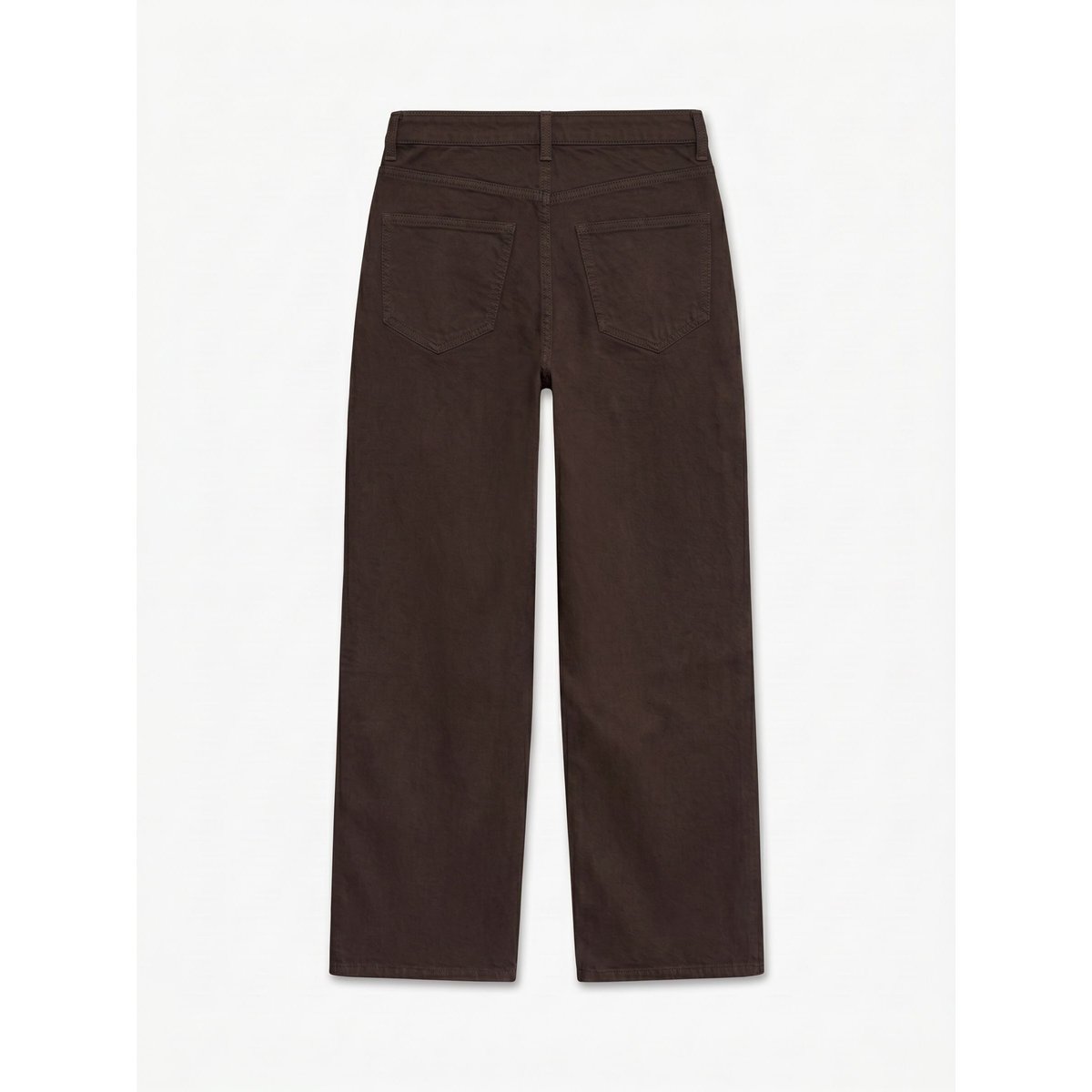 Jean À Coupe Large marron - chocolate torte, VERO MODA