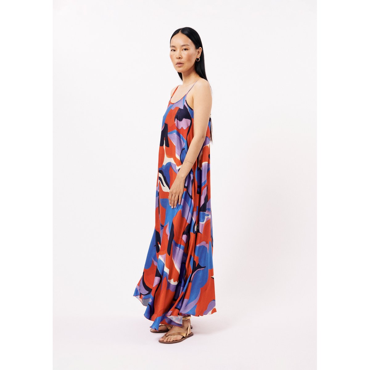 Robes longue ARIA moving flowers, FRNCH