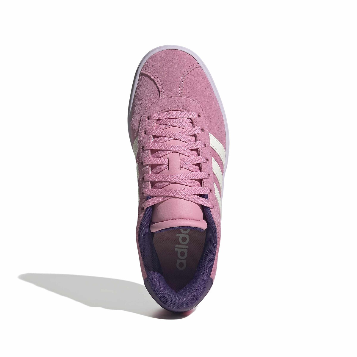 Baskets en cuir VL COURT BOLD rose/violet, ADIDAS SPORTSWEAR