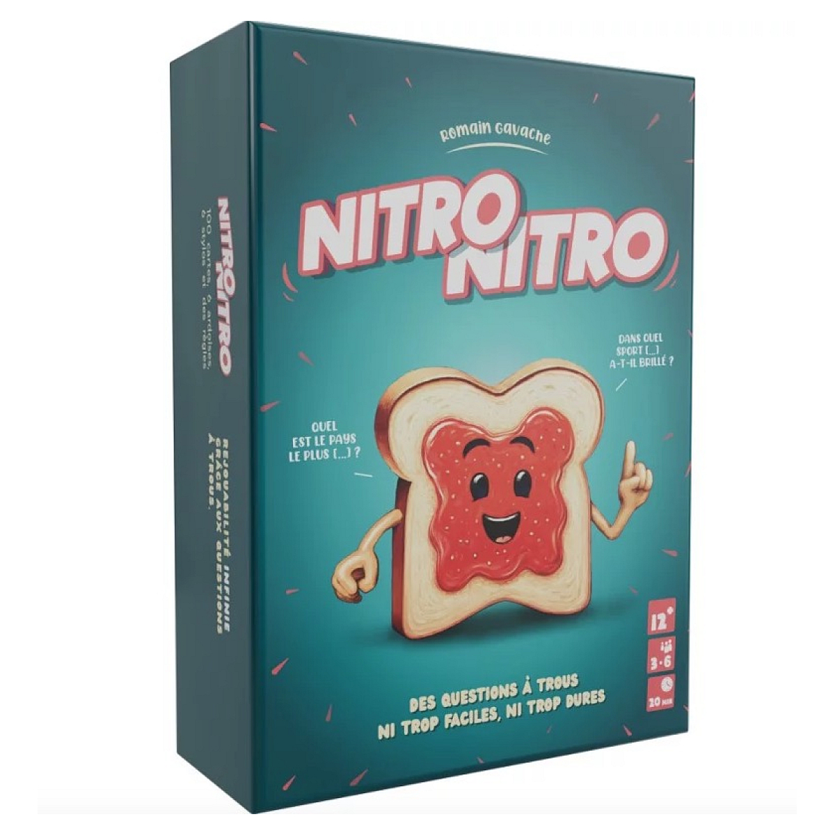 Nitro Nitro - Jeu de quiz couleur unique, GIGAMIC