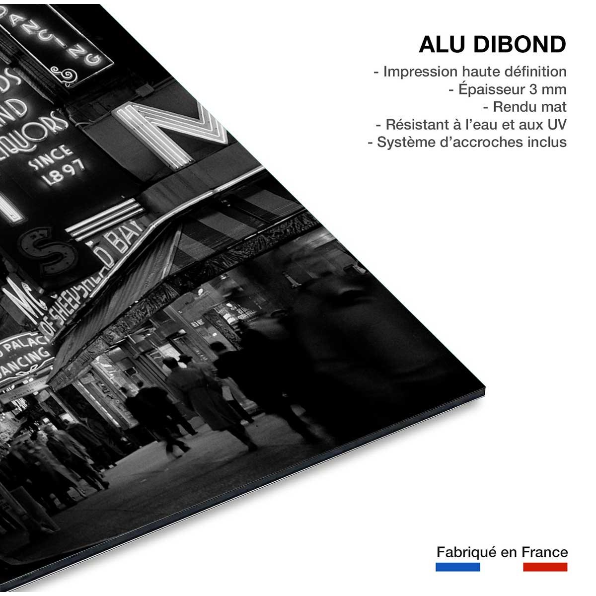 Photo ancienne New York - Broadway tableau alu dibond, HEXOA