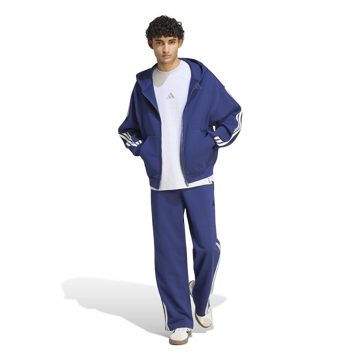 T-shirt manches courtes, FUTURE ICONS gris clair chiné, ADIDAS SPORTSWEAR