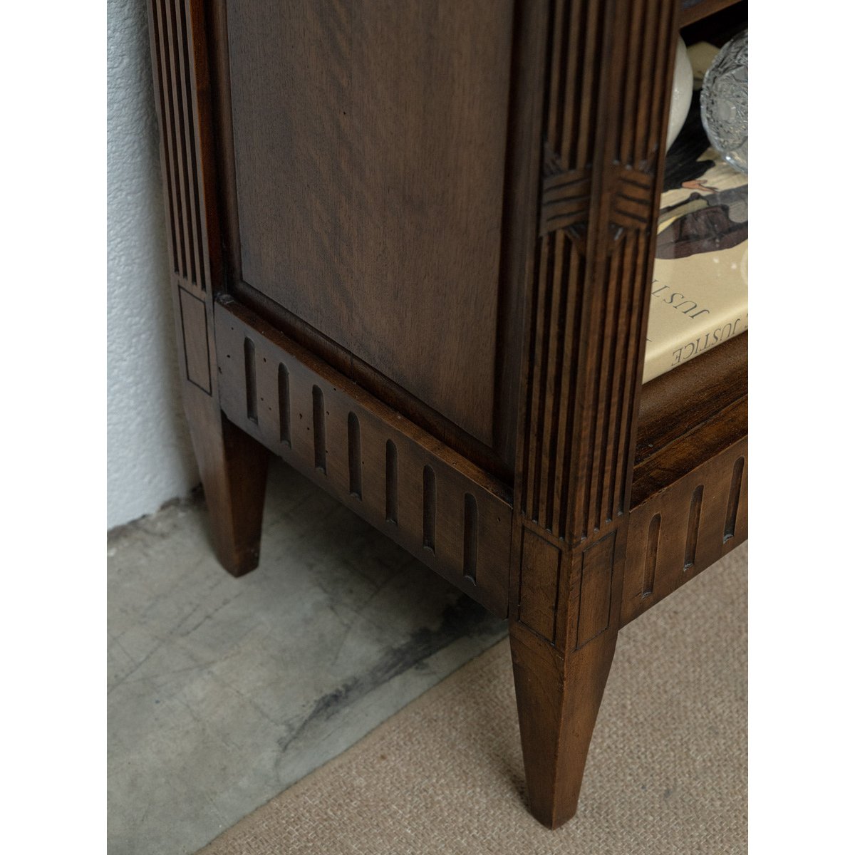 Étagère en bois Gaëlle N°894 - Bon état bois foncé, DEBONGOUT
