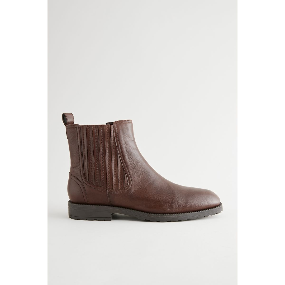 Bottines chelsea coupe classique marron chocolat, NEXT