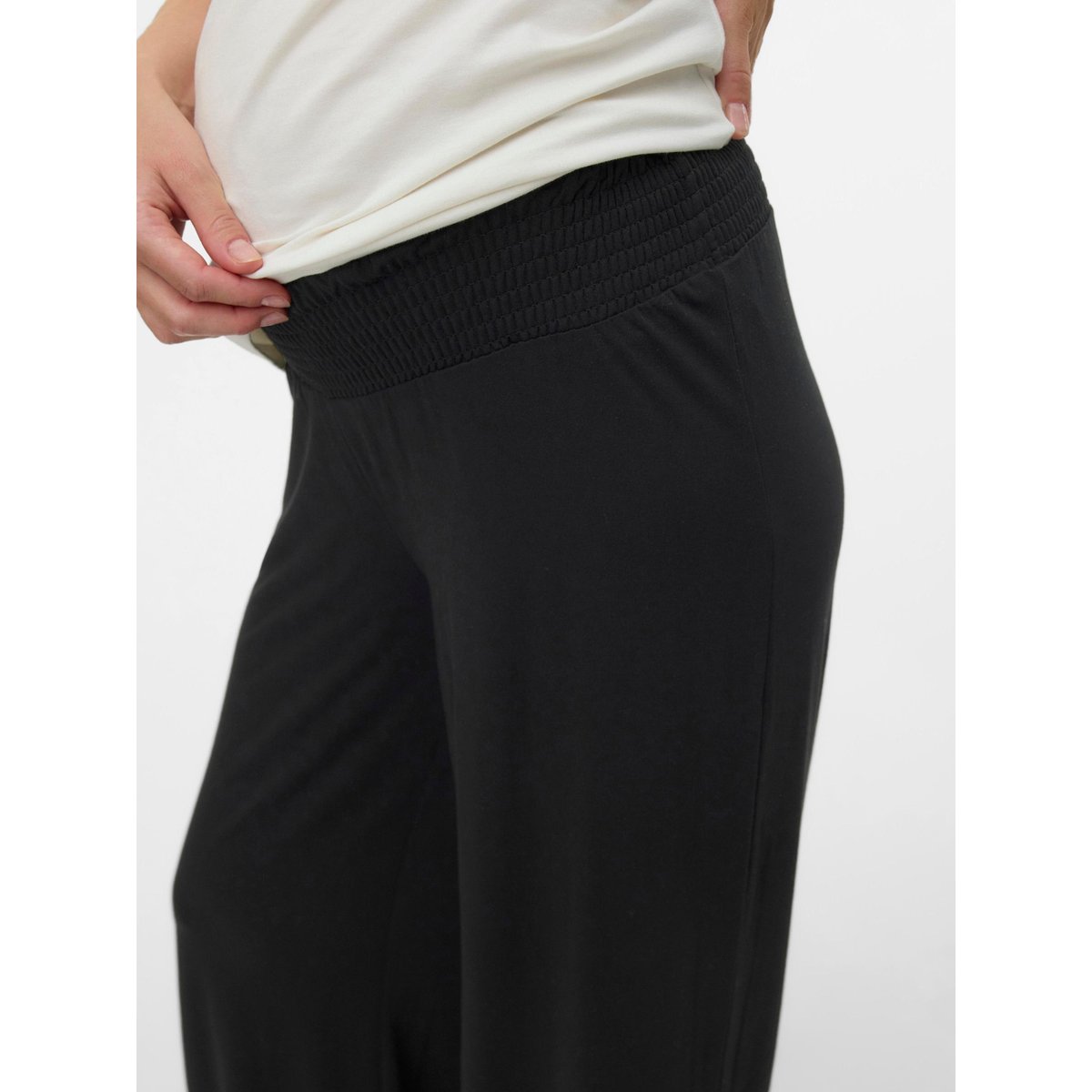Pantalon noire - black, MAMA LICIOUS