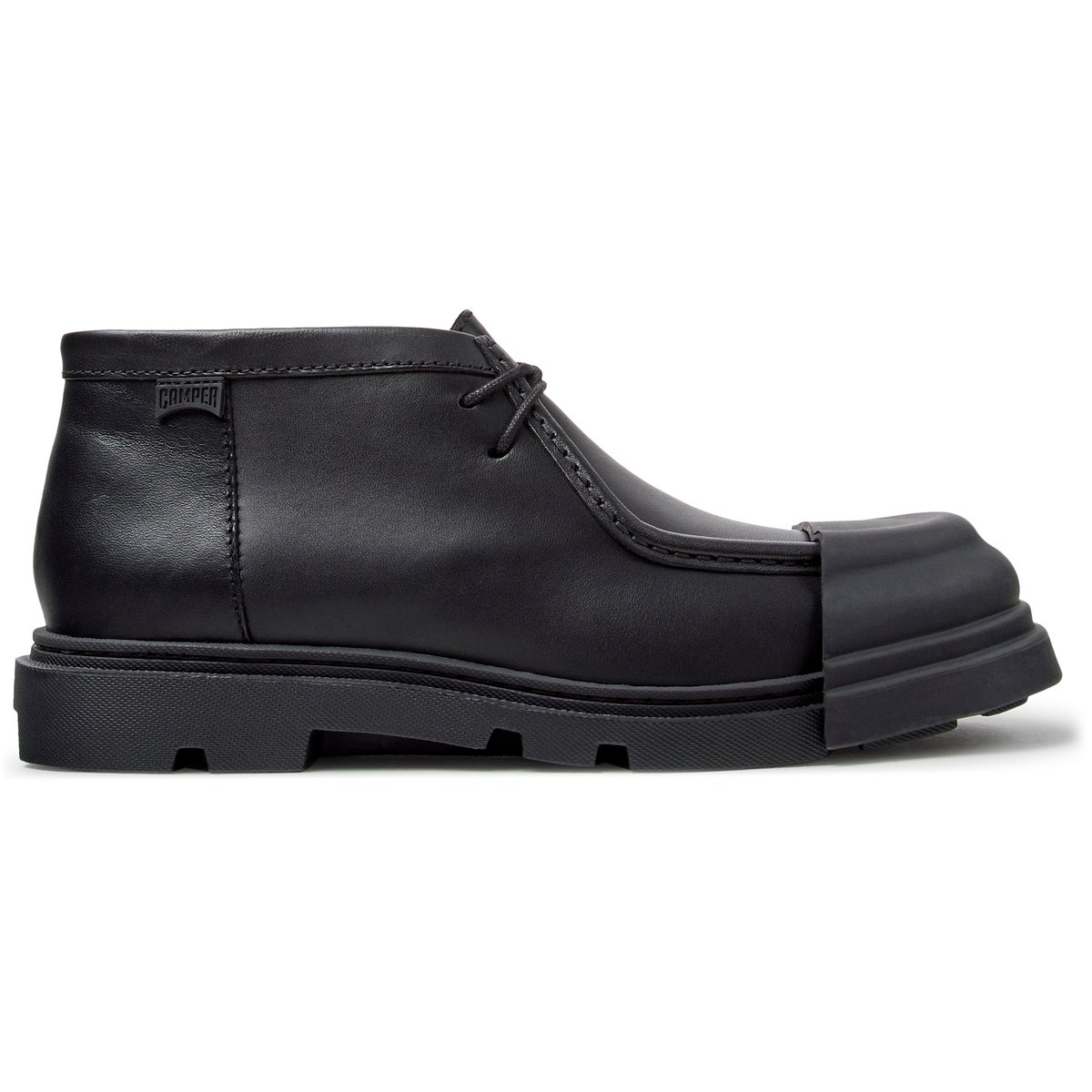 Bottines Junction Smooth Leather noir 004, CAMPER