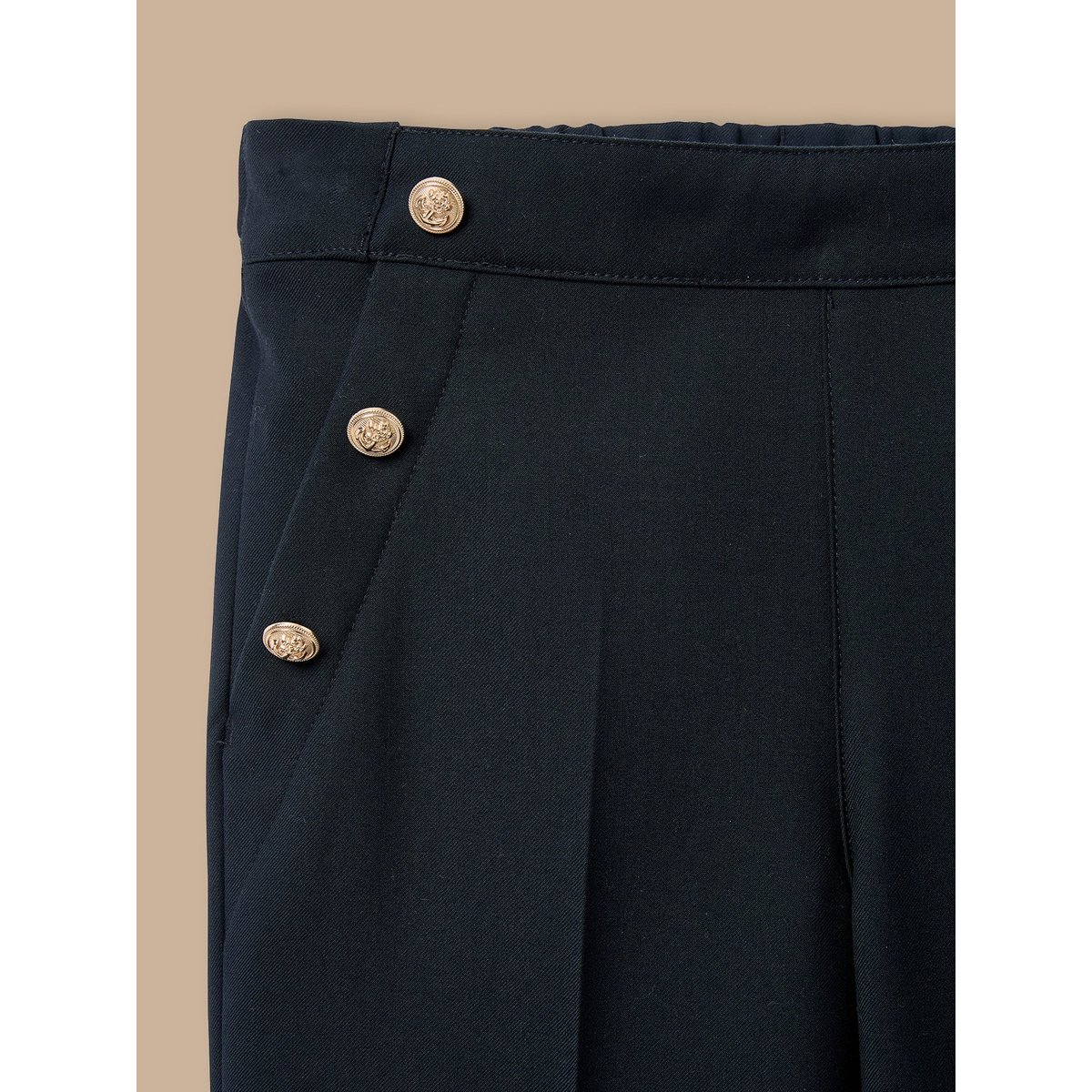 Pantalon large à pont marine, CYRILLUS