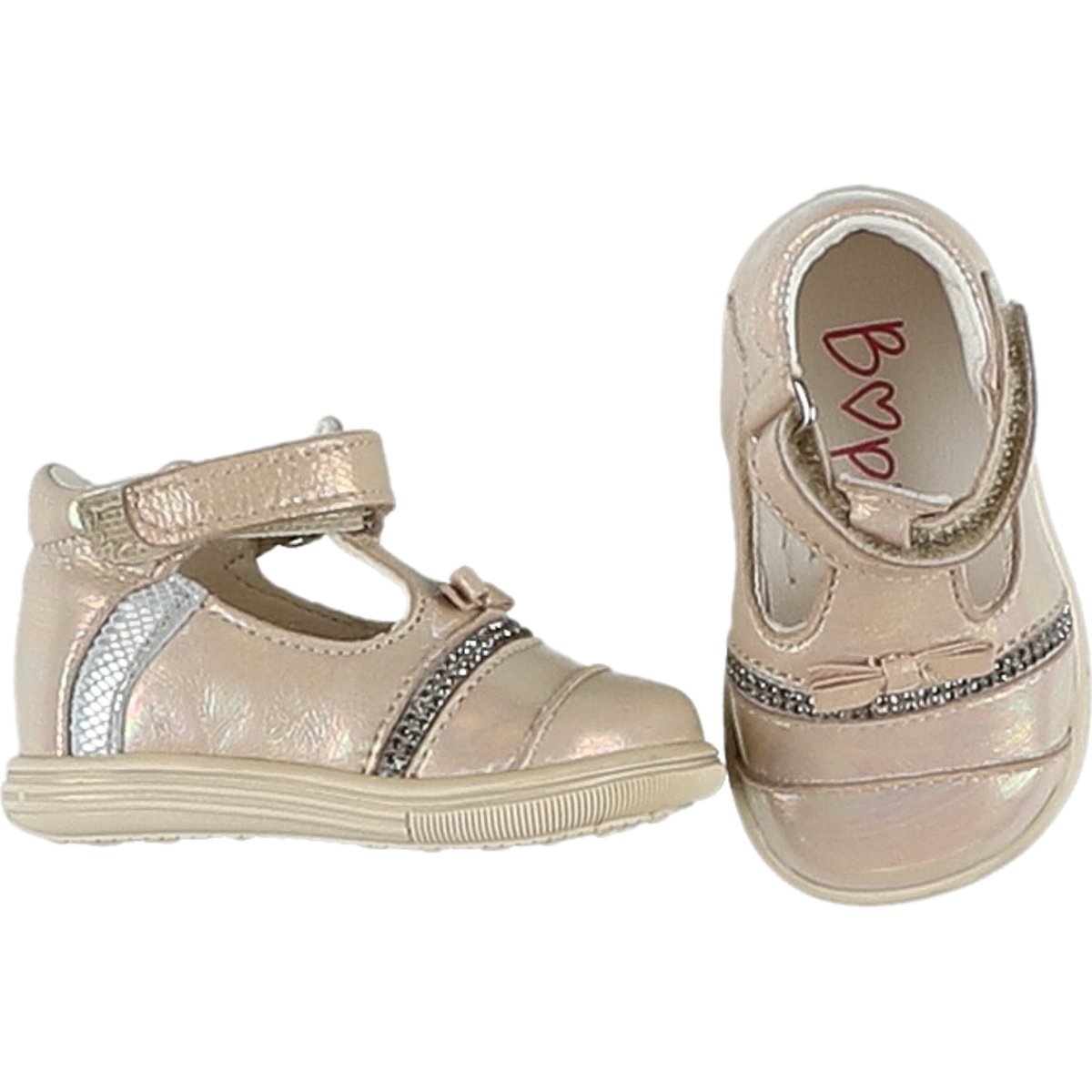 Chaussures irisé -  Très bon état champagne, BOPY