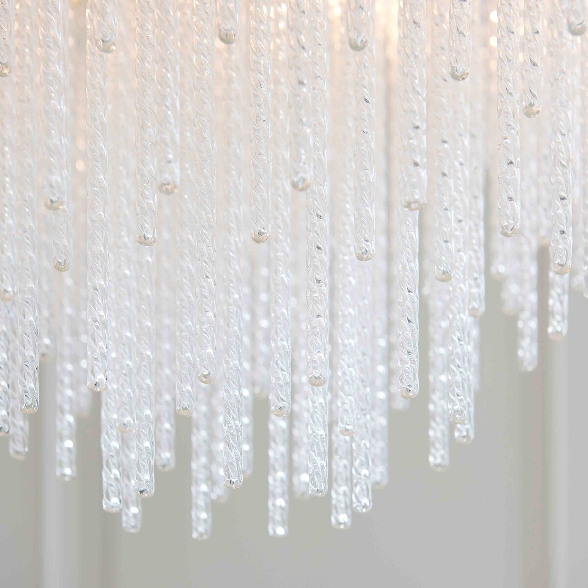 Antario 5-Light Twisted-Glass Pendant Light brass, ÉDITÉ